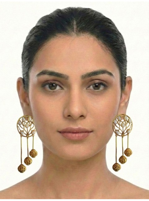 Antique Polki Earrings